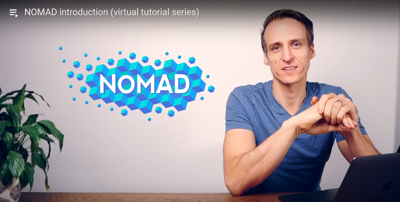 Tutorial on the NOMAD Repository & Archive